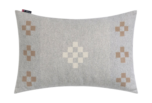 JADE cushion cover "quilt" organic cotton