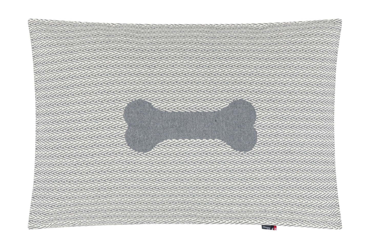 PET dog bed with zipper "bone"