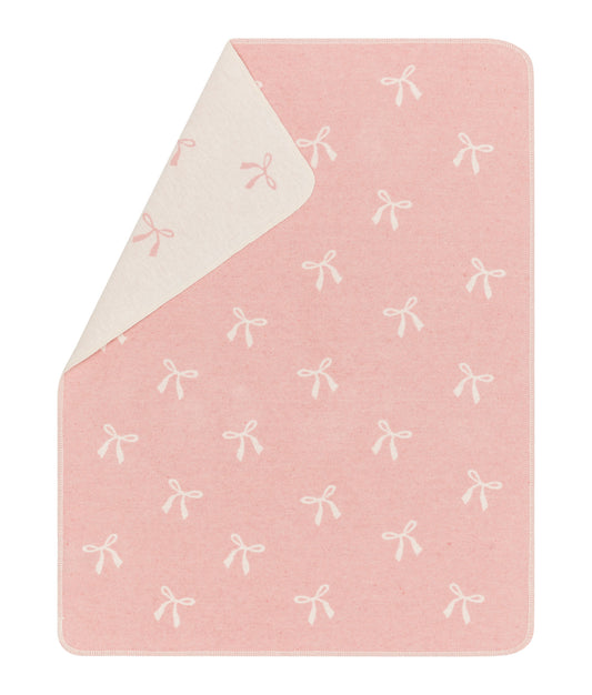 JUWEL baby blanket "bows allover"