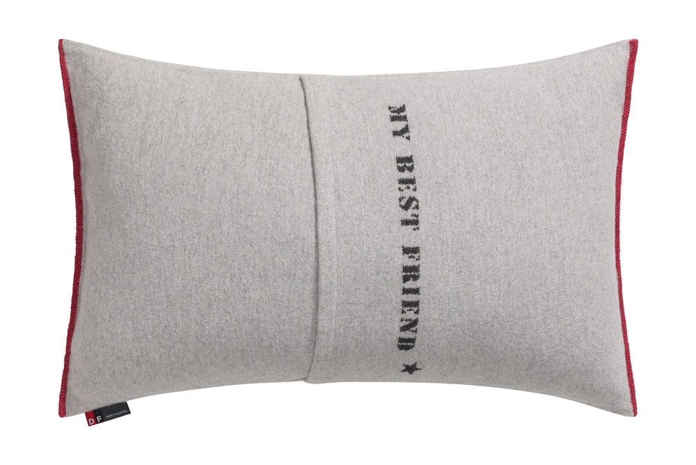 PET cushion cover "dachshund" in . Pet Cushion Cover made by David Fussenegger , a family-run mill in Austria.