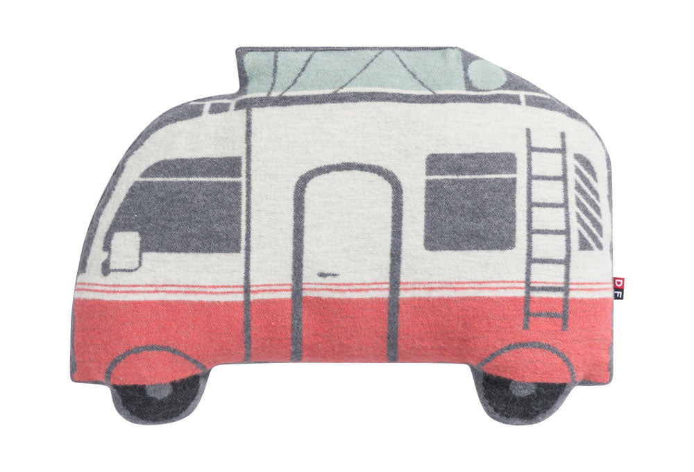 JUWEL pillow "camper van" includes filling in . Filled Cushion made by David Fussenegger , a family-run mill in Austria.