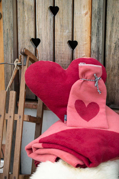 SILVRETTA warming bottle "heart"