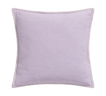 SYLT cushion cover solid 20x20 in lavender . Cushion Cover made by David Fussenegger , a family-run mill in Austria.