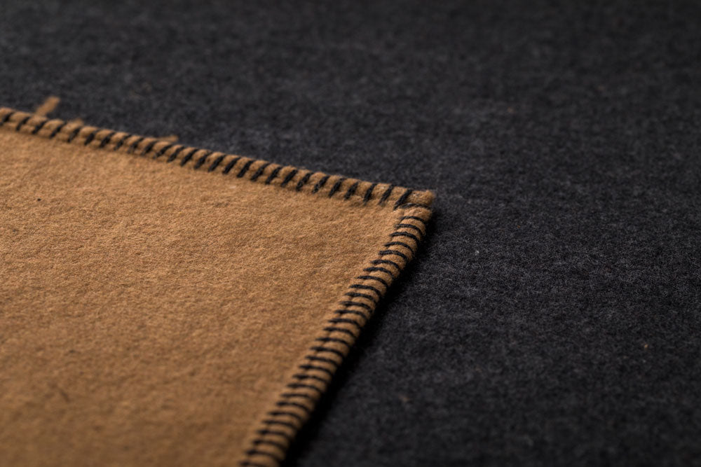 SYLT throw "stag" in . Throw Blanket made by David Fussenegger , a family-run mill in Austria.