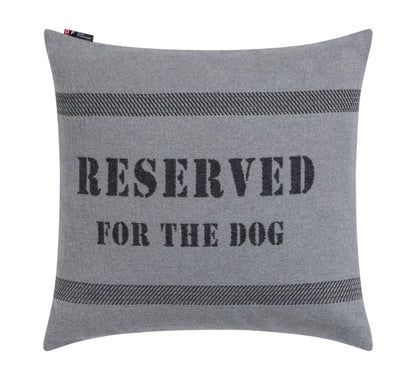 PET cushion cover "reserved for the dog"