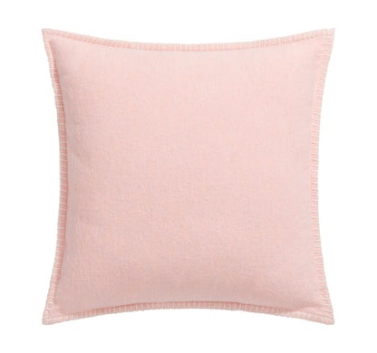 SYLT cushion cover solid 20x20 in peach . Cushion Cover made by David Fussenegger , a family-run mill in Austria.