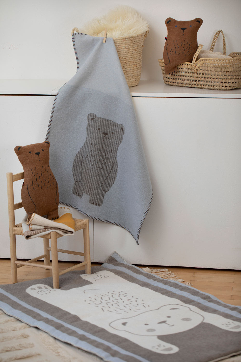 JUWEL seed cushion "bear" with spelt filling