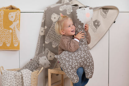 MILA pillow "alpaca" includes filling