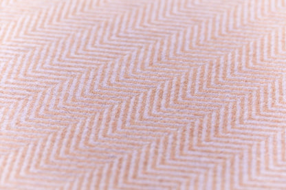 SILVRETTA throw "herringbone" in . Throw Blanket made by David Fussenegger , a family-run mill in Austria.