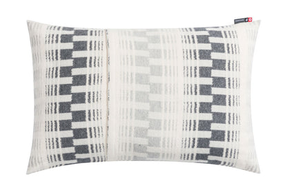JADE cushion cover "geometric stripes" organic cotton in . Cushion Cover made by David Fussenegger , a family-run mill in Austria.