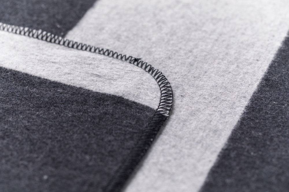 PET blanket "Home is Where My Dog Sleeps" large in . Pet Blanket made by David Fussenegger , a family-run mill in Austria.