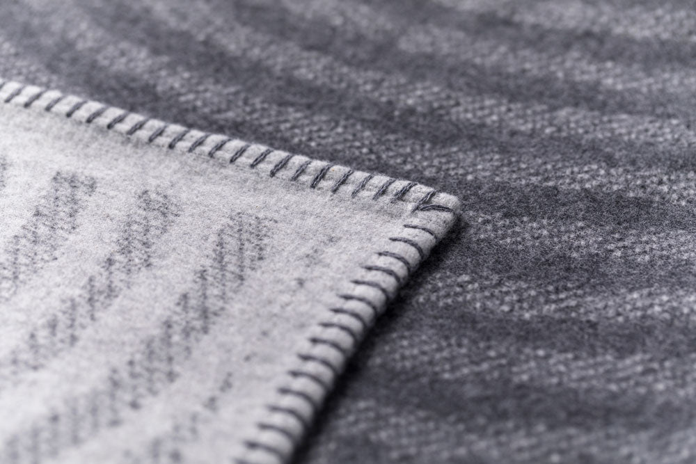 JADE throw "zen"organic cotton in . Throw Blanket made by David Fussenegger , a family-run mill in Austria.