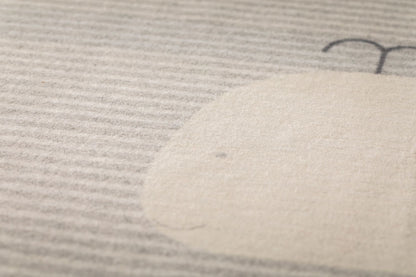 JUWEL baby blanket "whale/stripes" in . Blanket made by David Fussenegger , a family-run mill in Austria.