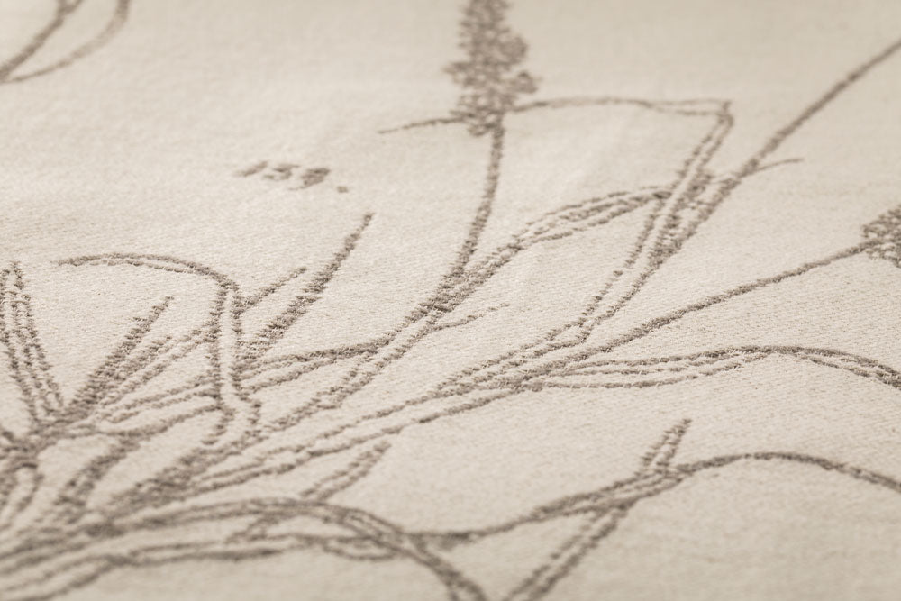 NOVA throw "herbarium" in . Throw Blanket made by David Fussenegger , a family-run mill in Austria.