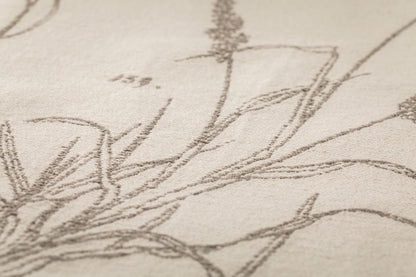 NOVA throw "herbarium" in . Throw Blanket made by David Fussenegger , a family-run mill in Austria.