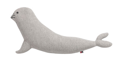 JUWEL pillow "seal" includes filling in grey blue . Filled Cushion made by David Fussenegger , a family-run mill in Austria.