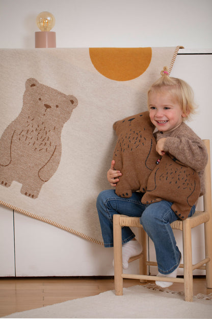 JUWEL pillow "bear" includes filling