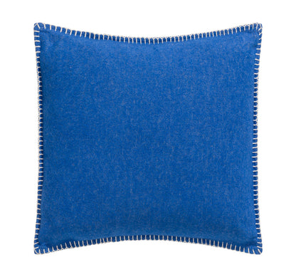 SYLT cushion cover solid 20x20 in royal blue . Cushion Cover made by David Fussenegger , a family-run mill in Austria.