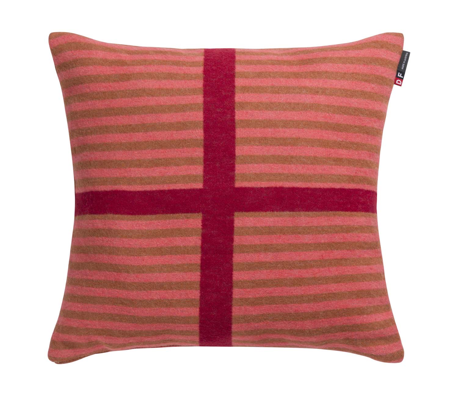 SILVRETTA pillow "present" in . Filled Cushion made by David Fussenegger , a family-run mill in Austria.